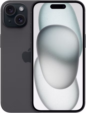 Apple iPhone 15 Smartphone 256GB Schwarz Black