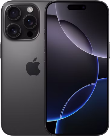 Apple iPhone 16 Pro Smartphone 128GB Schwarz Black Titan