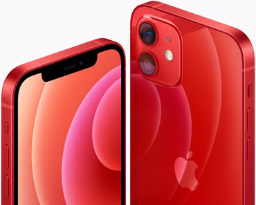 Apple iPhone 12 mini Smartphone Rot Red 4