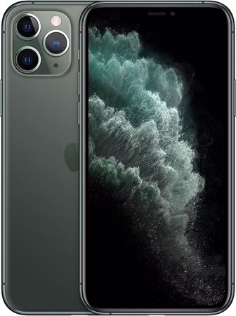 Apple iPhone 11 Pro Smartphone 64GB (Akku 100%) Grün Midnight Green