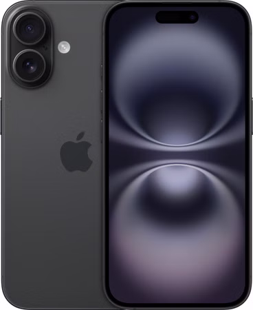 Apple iPhone 16 Smartphone 128GB (Akku 100%) Schwarz Black