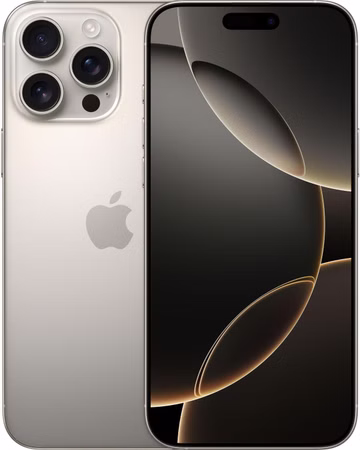 Apple iPhone 16 Pro Max Smartphone 256GB Grau Titan Natur