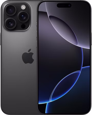Apple iPhone 16 Pro Max Smartphone 512GB Schwarz Titan Black