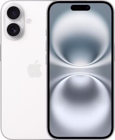 Apple iPhone 16 Smartphone 256GB (Akku 100%) Weiß White
