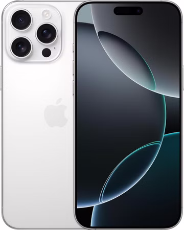 Apple iPhone 16 Pro Max Smartphone 512GB (Akku 100%) Weiss White Titanium