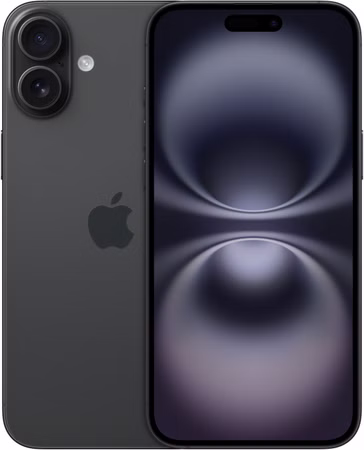 Apple iPhone 16 Plus Smartphone 128GB (Akku 100%) Schwarz Black