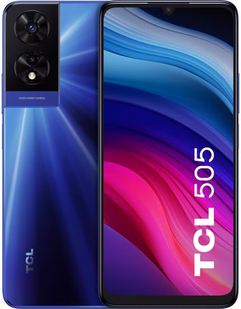 TCL 505 Smartphone 128GB Blau Ocean Blue