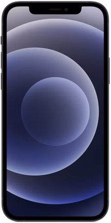 Apple iPhone 12 Smartphone Schwarz Black 2