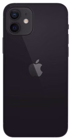 Apple iPhone 12 Smartphone Schwarz Black 3