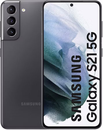 Samsung Galaxy S21 Dual-Sim 5G Smartphone 128GB Grau Phantom Gray