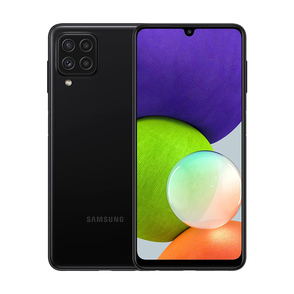 Samsung Galaxy A22 Dual SIM Smartphone 64GB Schwarz Black