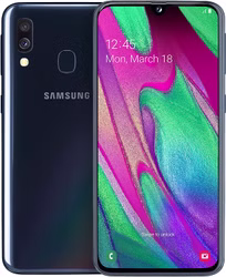 Samsung Galaxy A40 Dual-Sim Smartphone Schwarz Black 1