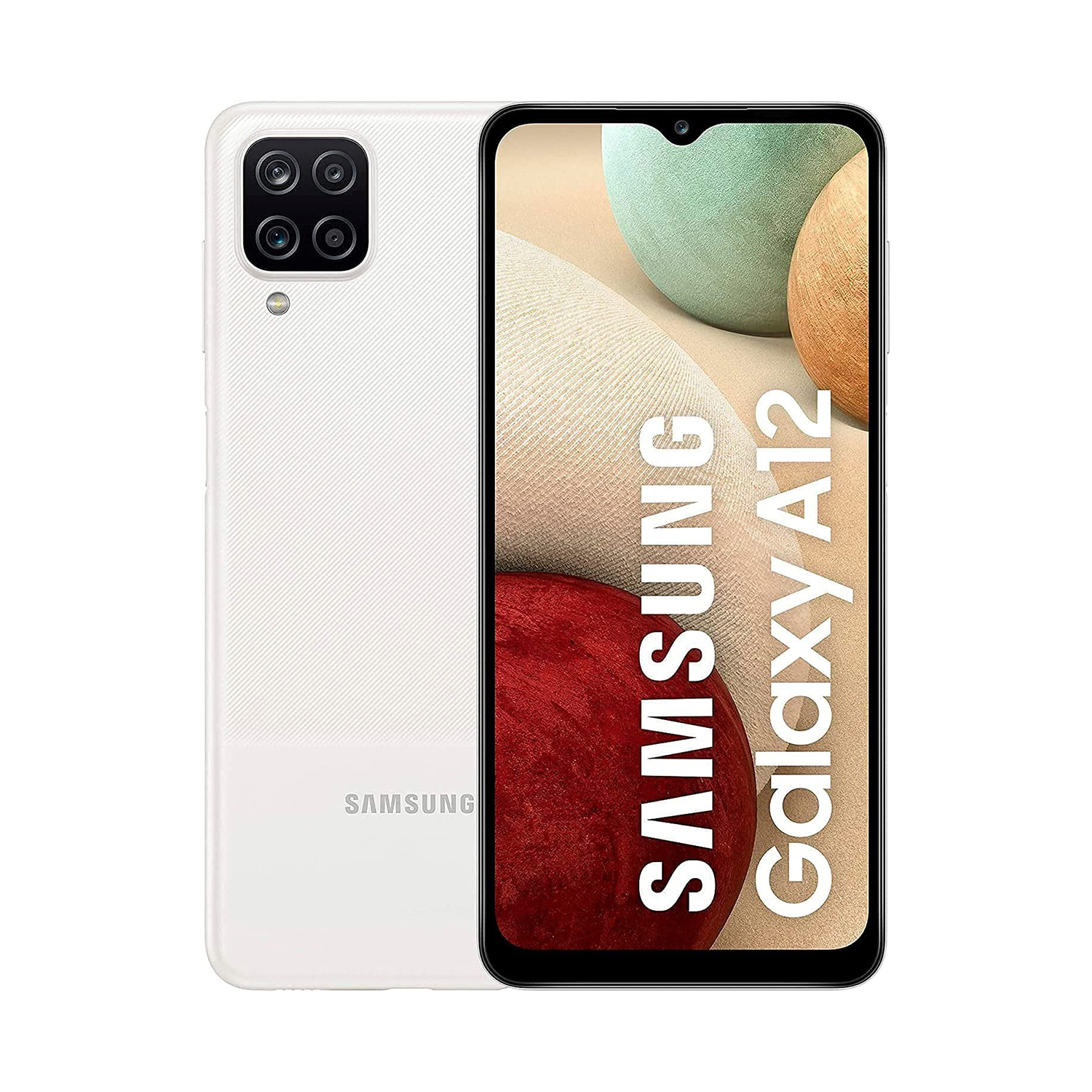 Samsung Galaxy A12 Dual-SIM Smartphone 64GB Weiß White