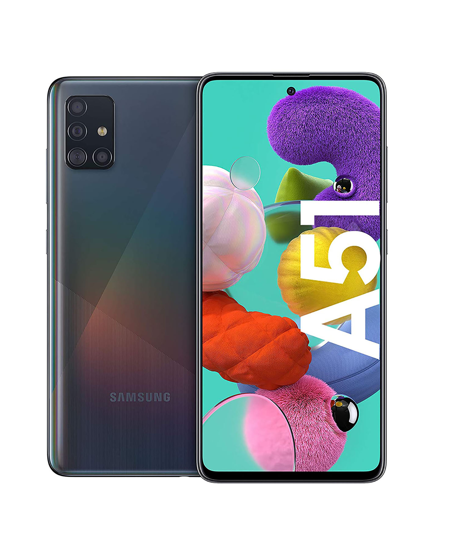 Samsung Galaxy A51 128 Gb Prism Crush Black Dual Sim Samsung Galaxy A51 Dual-SIM Smartphone 128GB Schwarz Prism Crush Black
