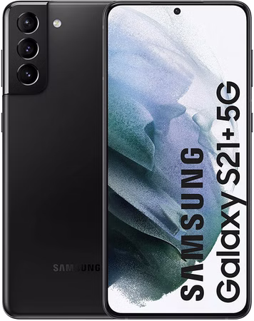 Samsung Galaxy S21 Plus 5G Dual Sim Smartphone 128GB Schwarz Phantom Black