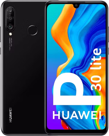 Huawei P30 Lite DualSIM Smartphone 128GB Schwarz Midnight Black