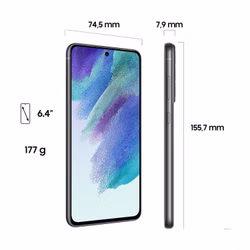 Samsung Galaxy S21 FE 5G Dual SIM Smartphone Grau Graphite 2 Samsung Galaxy S21 FE 5G Dual SIM Smartphone Grau Graphite 2