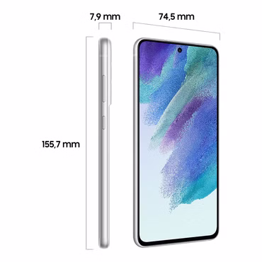 Samsung Galaxy S21 FE 5G Dual SIM Smartphone Weiß 2