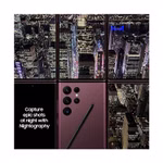 Samsung Galaxy S22 Ultra Dual-SIM Smartphone Bronze Burgundy 3