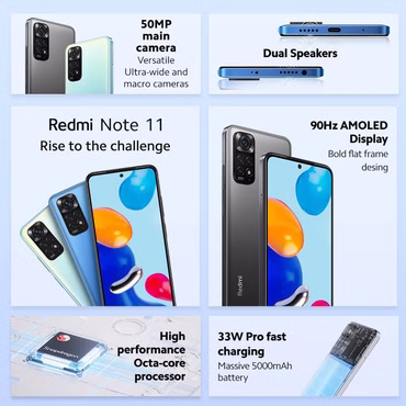 Xiaomi Redmi Note 11 DualSIM Smartphone Grau Graphite Gray 5 Xiaomi Redmi Note 11 DualSIM Smartphone Grau Graphite Gray 5