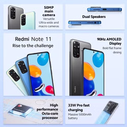 Xiaomi Redmi Note 11 DualSIM Smartphone Grau Graphite Gray 5 Xiaomi Redmi Note 11 DualSIM Smartphone Grau Graphite Gray 5