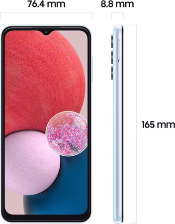 Samsung Galaxy A13 Dual-SIM Smartphone Blau Blue 3