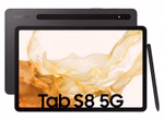 Samsung Tab S8 5G + Wi-Fi 11" Tablet Schwarz Graphite 1