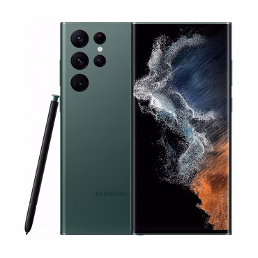 1Samsung Galaxy S22 Ultra Dual-SIM Smartphone Grün Phantom Green