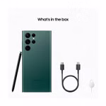 Samsung Galaxy S22 Ultra Dual-SIM Smartphone Grün Phantom Green 5