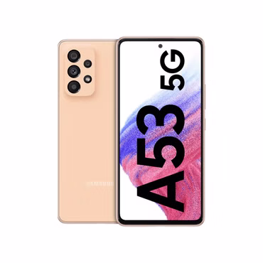 Samsung Galaxy A53 5G Dual-SIM Smartphone 128GB Rosegold Awesome Peach