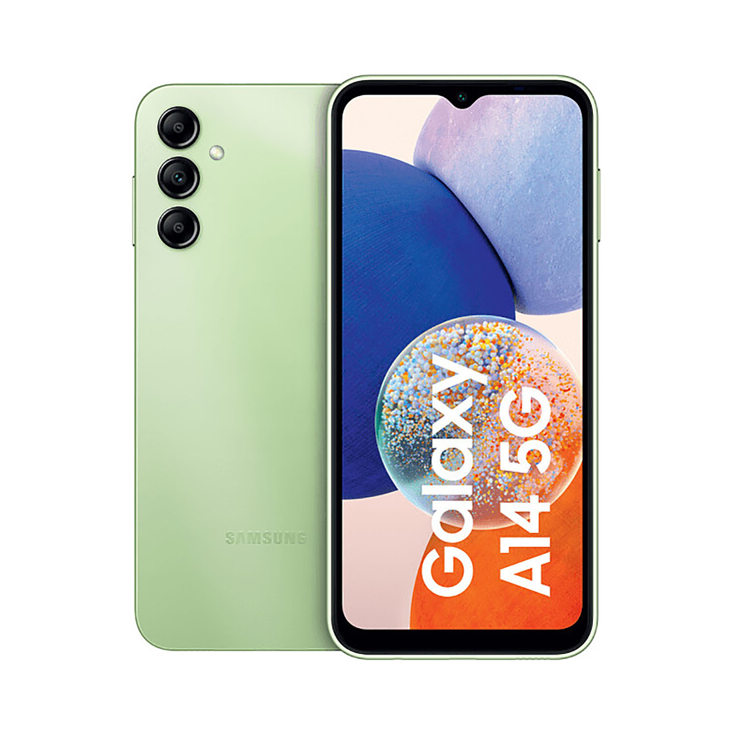 Samsung Galaxy A14 5G Dual-SIM Smartphone 64GB Grün Light Green