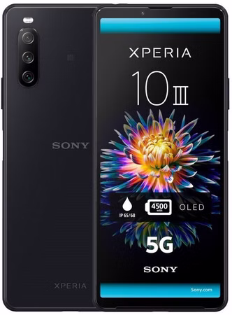 Sony Xperia 10 III Dual SIM Smartphone Schwarz Black 1