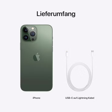 Apple iPhone 13 Pro Max Smartphone Grün Alpine Green 4
